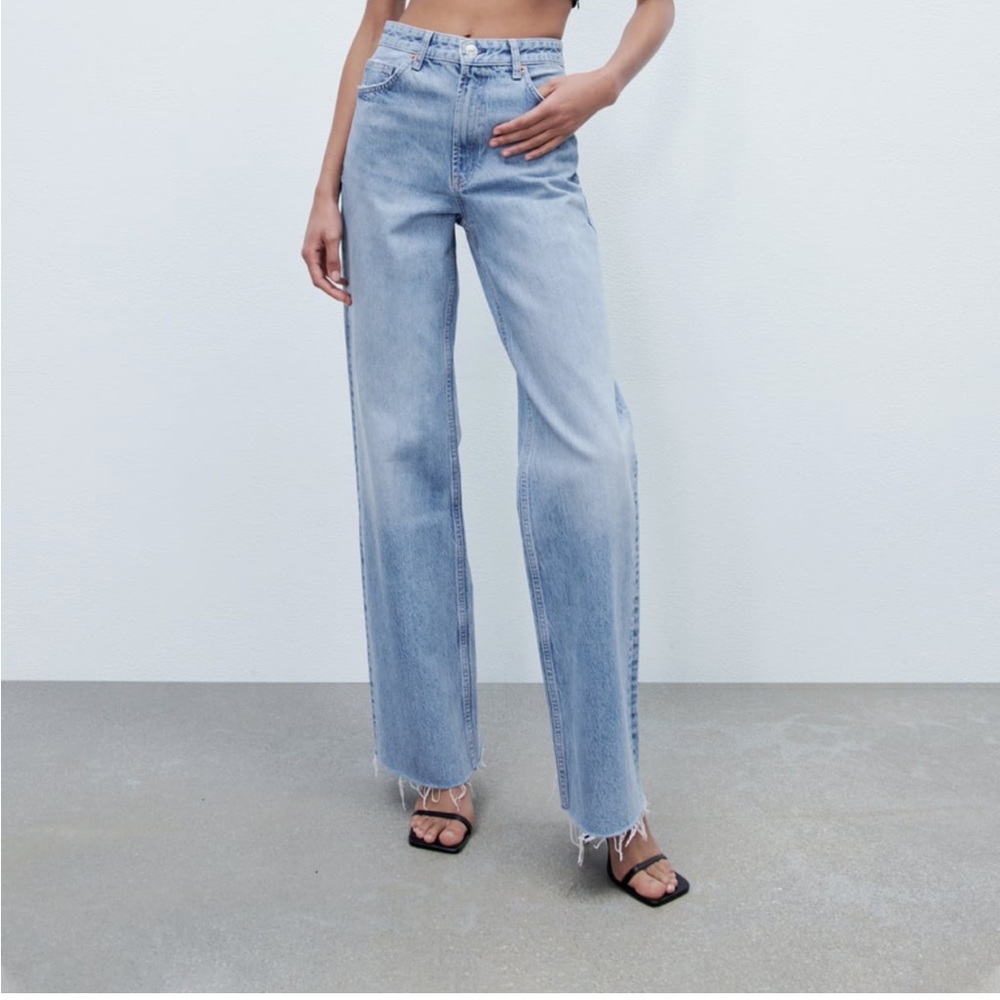 Zara WIDE LEG JEANS Size 29 (8)